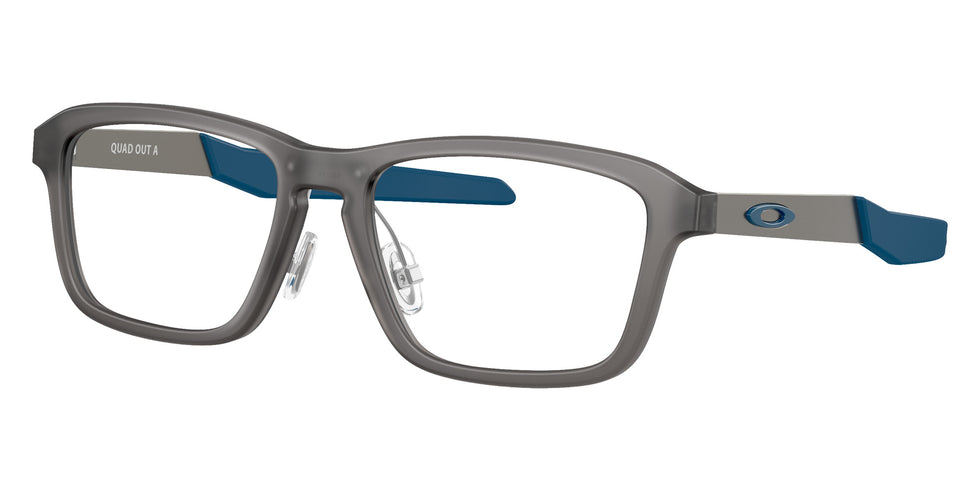 Oakley® OY8030F QUAD OUT A OY8030F 803002 48 Eyeglasses - Satin Gray Smoke