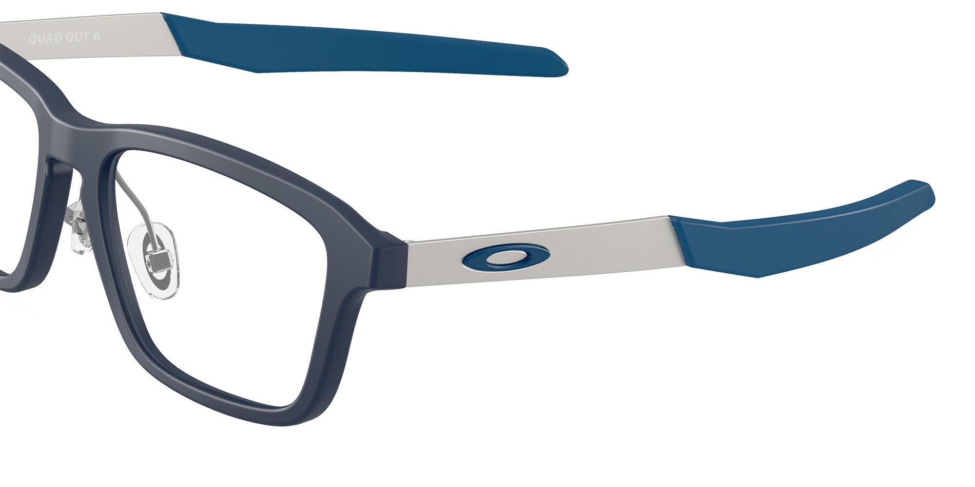Oakley® OY8030F QUAD OUT A OY8030F 803004 48 Eyeglasses - Satin Universe Blue