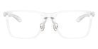 Oakley® OY8032D SANDO Eyeglasses - Matte Clear/Grey Pad Print