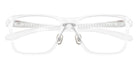 Oakley® OY8032D SANDO Eyeglasses - Matte Clear/Grey Pad Print
