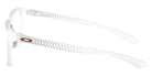 Oakley® OY8032D SANDO Eyeglasses - Matte Clear/Grey Pad Print