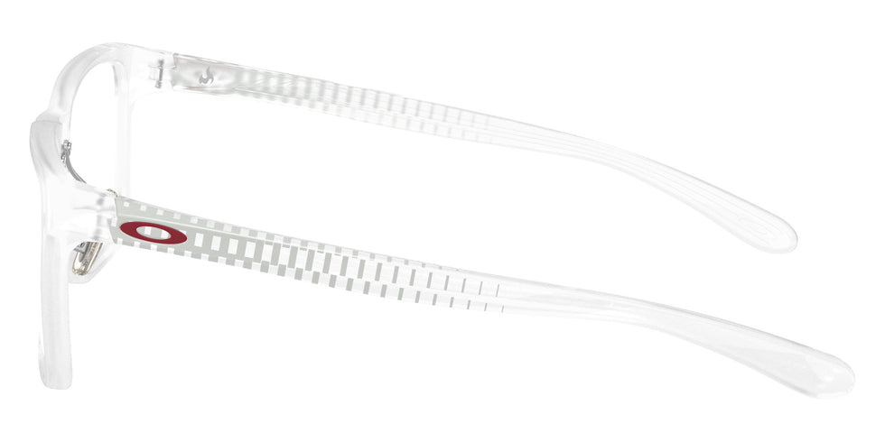 Oakley® OY8032D SANDO Eyeglasses - Matte Clear/Grey Pad Print