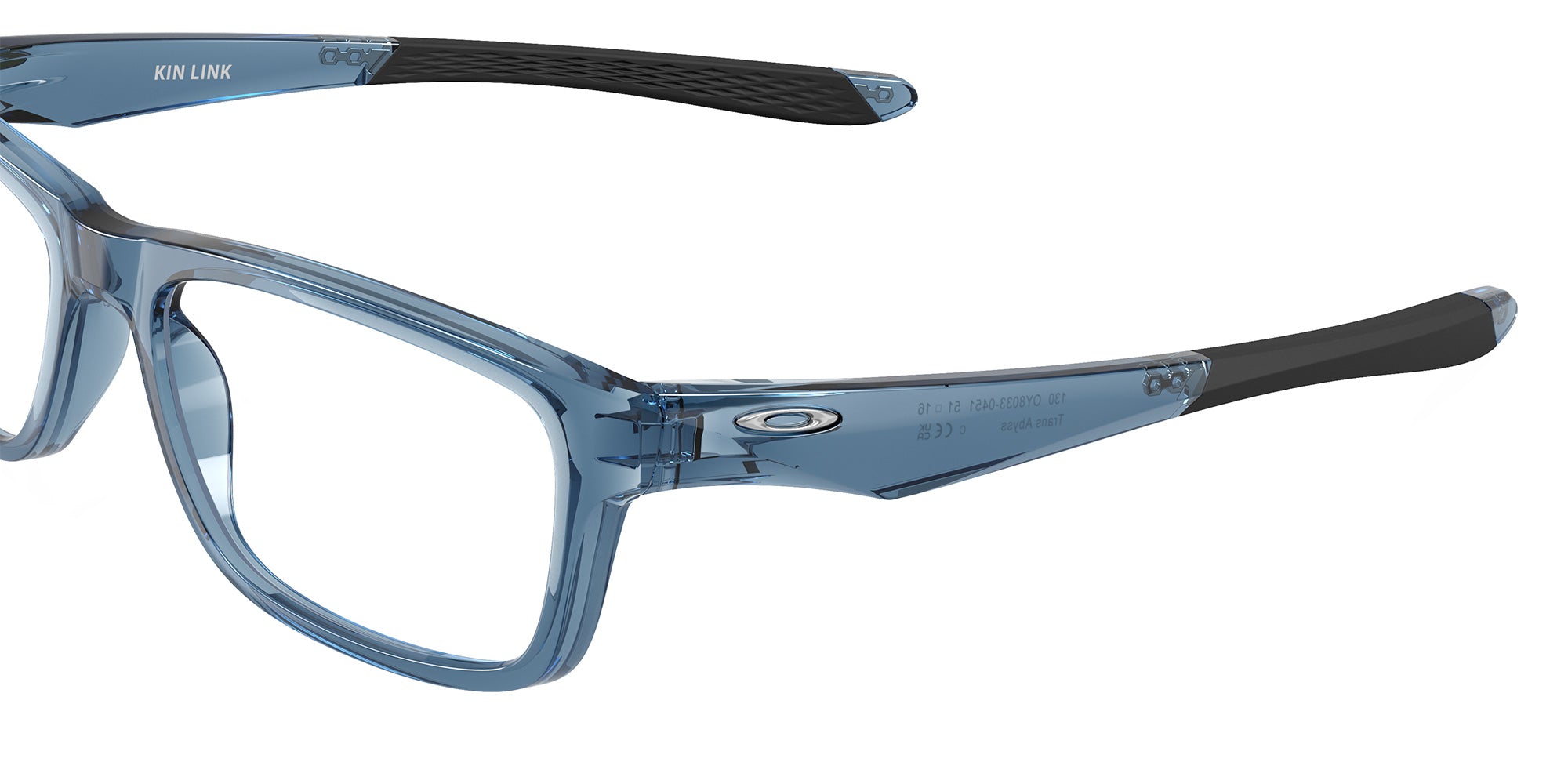 Oakley® OY8033 KIN LINK OY8033 803304 51 Eyeglasses - Transparent Abyss