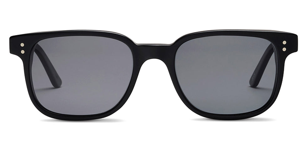 SALT.® PACIFIC SAL PACIFIC MBK 53 - Matte Black/Polarized Glass Black Lens Sunglasses