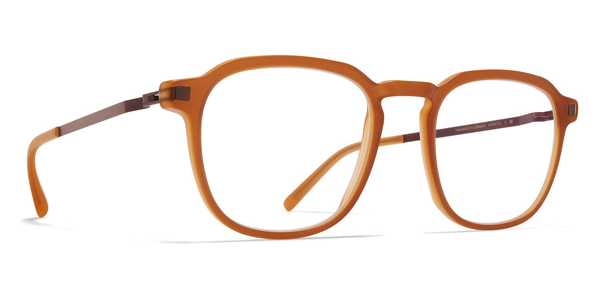 Mykita® PAL MYK PAL C186 Matte Brown Darkbrown/Moccca 48 - C186 Matte Brown Darkbrown/Moccca Eyeglasses