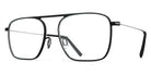 Blackfin® PALISADES BLF Palisades 1852 54 - Blackfin Black/Satin Silver Eyeglasses