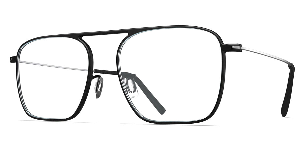 Blackfin® PALISADES BLF Palisades 1852 54 - Blackfin Black/Satin Silver Eyeglasses