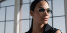 Blackfin® PALISADES BLF Palisades Sun 1662 54 - Shiny Silver Sunglasses