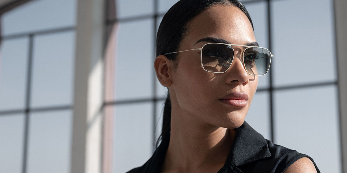 Blackfin® PALISADES BLF Palisades Sun 1662 54 - Shiny Silver Sunglasses