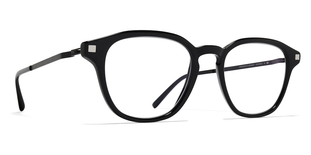 Mykita® PANA MYK PANA C95 Black/Silver/Black 50 - C95 Black/Silver/Black Eyeglasses