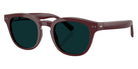 Nuance Audio® 0AW5002 NU 0AW5002 Shiny Burgundy/Clear To Emerald 48 - Shiny Burgundy/Clear To Emerald Sunglasses