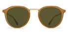 Mykita® PAULSON MYK PAULSON A56 Glossy Gold/Brown Dark Brown / Raw Green Solid 47 - A56 Glossy Gold/Brown Dark Brown / Raw Green Solid Sunglasses