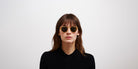 Mykita® PAULSON MYK PAULSON A56 Glossy Gold/Brown Dark Brown / Raw Green Solid 47 - A56 Glossy Gold/Brown Dark Brown / Raw Green Solid Sunglasses