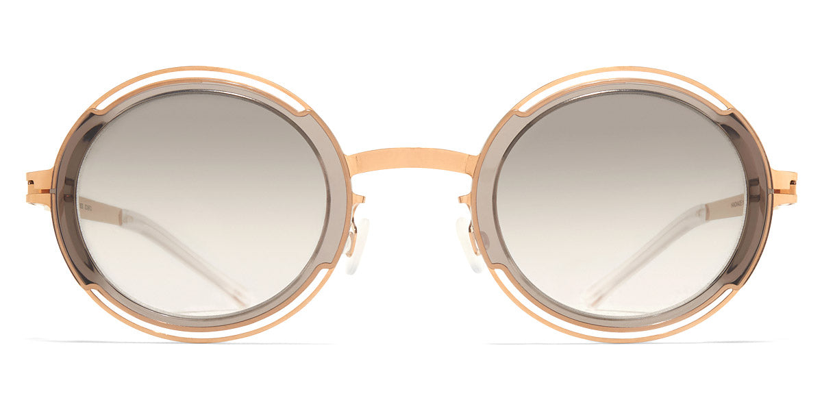 Mykita® PEARL MYK PEARL A83-Champagne Gold/Clear Ash / Original Grey Gradient 46 - A83-Champagne Gold/Clear Ash / Original Grey Gradient Sunglasses