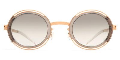 Mykita® PEARL MYK PEARL A83-Champagne Gold/Clear Ash / Original Grey Gradient 46 - A83-Champagne Gold/Clear Ash / Original Grey Gradient Sunglasses