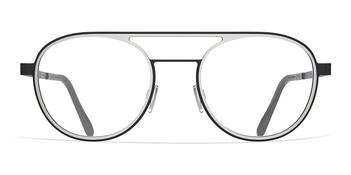 Blackfin® PEBBLE BEACH BLF PEBBLE BEACH 1462 50 - Black/Silver Eyeglasses