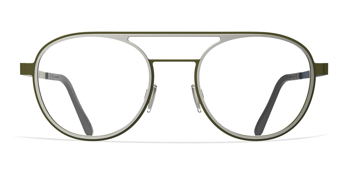 Blackfin® PEBBLE BEACH BLF PEBBLE BEACH 1464 50 - Green/Silver Eyeglasses