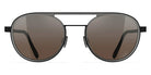 Blackfin® PEBBLE BEACH BLF PEBBLE BEACH SUN 1660 50 - Blackfin Black/Satin Silver Sunglasses