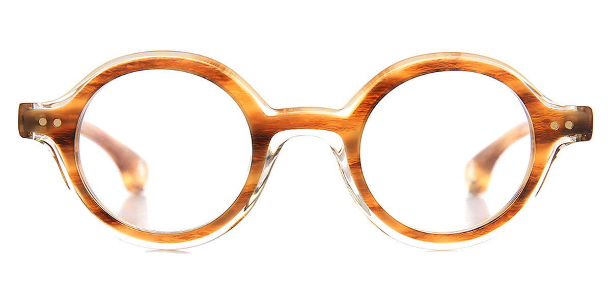 Blake Kuwahara® PEI BLK PEI AMBER HORN 44 - AMBER HORN Eyeglasses