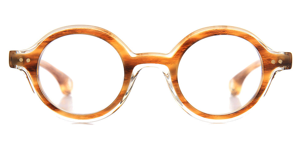 Blake Kuwahara® PEI BLK PEI AMBER HORN 44 - AMBER HORN Eyeglasses