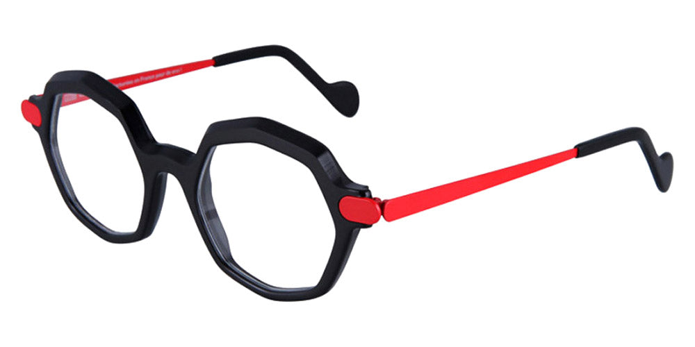 NaoNed® Pen Guen NAO Pen Guen 75UN 48 - 75UN Black/Red Paris Eyeglasses