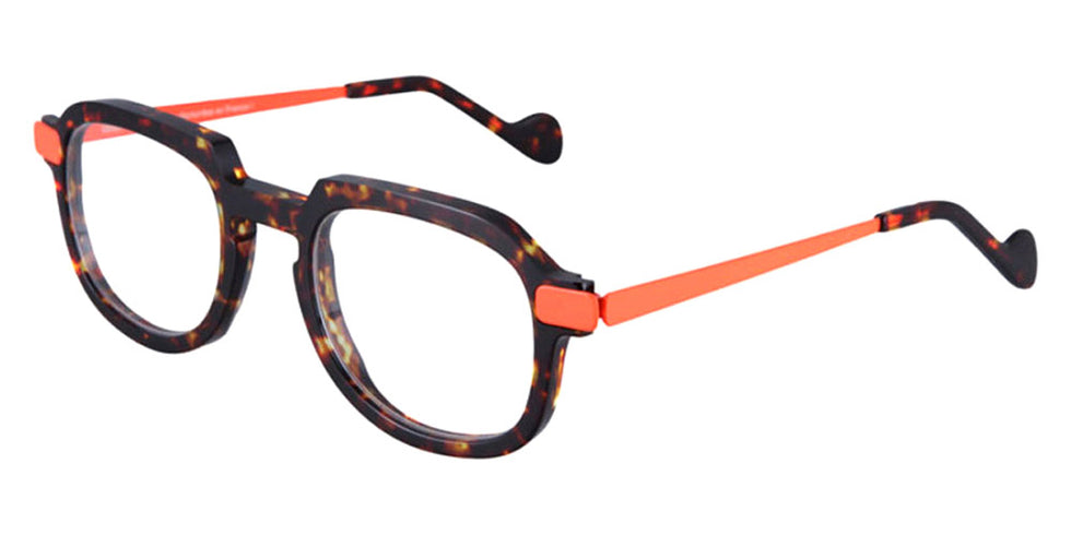 NaoNed® Penn Bron NAO Penn Bron 77B2 51 - 77B2 Tortoiseshell/Gurvan Orange Eyeglasses