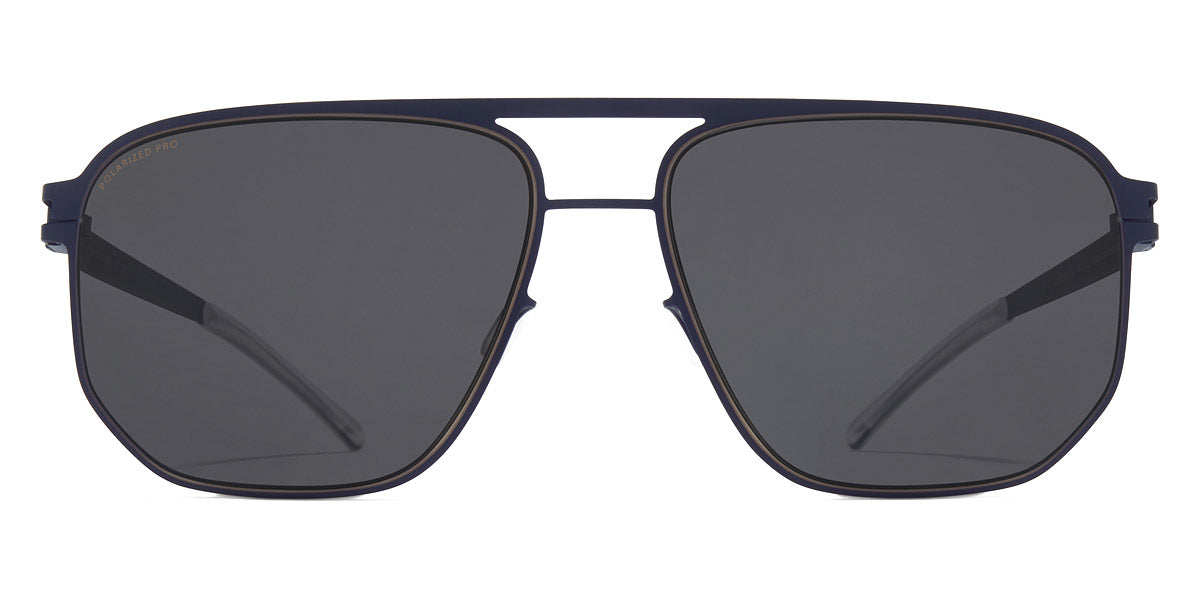 Mykita® PERRY MYK PERRY Indigo/Dark Sand / Polarized Pro Hi-Con Grey 60 - Indigo/Dark Sand / Polarized Pro Hi-Con Grey Sunglasses