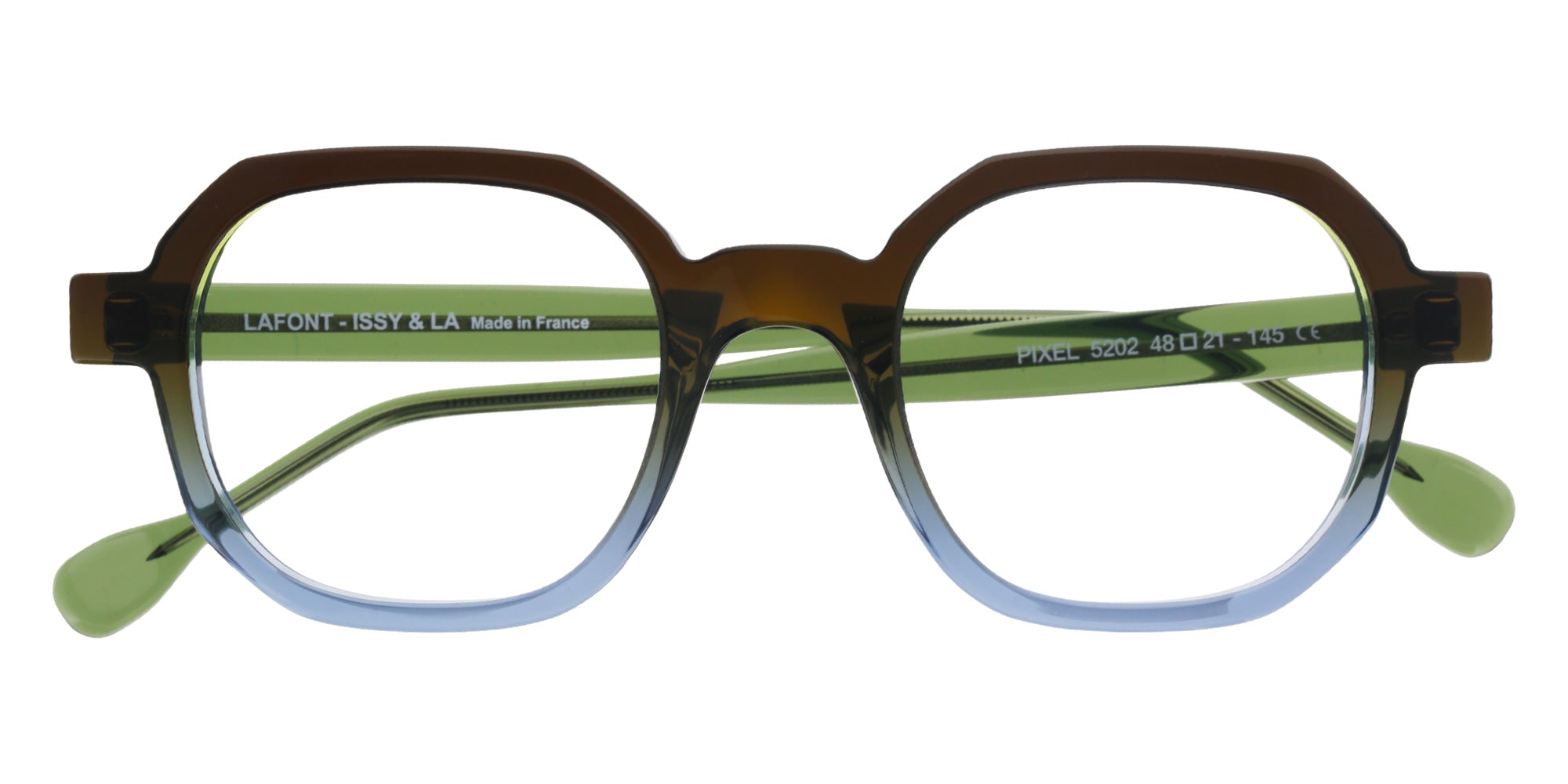 LaFont® Pixel LAF PIXEL 5202 48 - Brown 5202 Eyeglasses