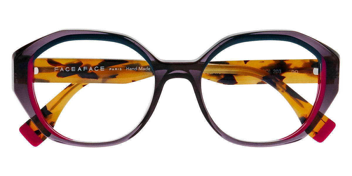 Face A Face® PLEATS 1 Geometric Eyeglasses - EuroOptica – EuroOptica™