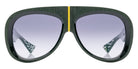 Piero Massaro® PM001 Sunglasses PM 001 MB2 59 - MB2 - Green / Green Gradient