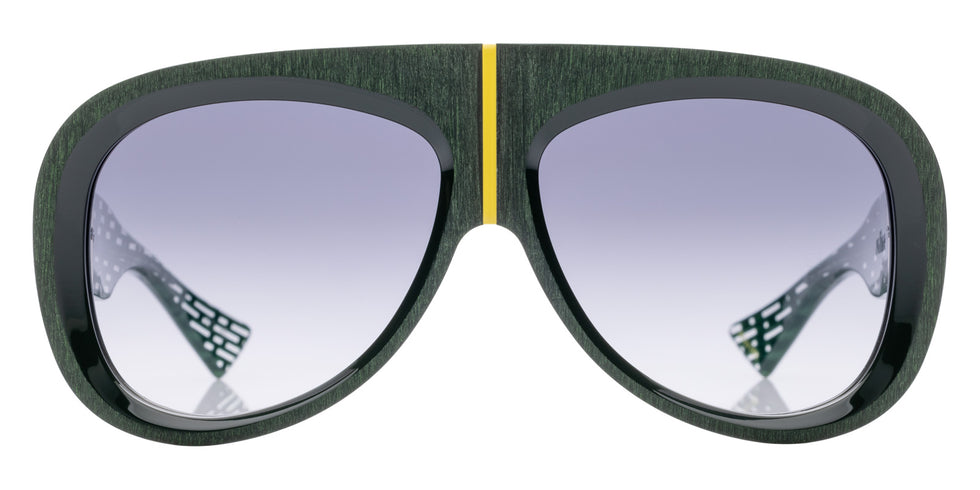 Piero Massaro® PM001 Sunglasses PM 001 MB2 59 - MB2 - Green / Green Gradient