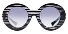 Piero Massaro® PM005 Sunglasses PM 005 MA8 52 - MA8 - Black / Grey Gradient