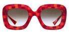 Piero Massaro® PM012 Sunglasses PM 012 T33 50 - T33 - Red Tortoiseshel