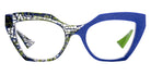 Piero Massaro® PM932 Eyeglasses PM 932 LG0 51 - LG0 - Blue
