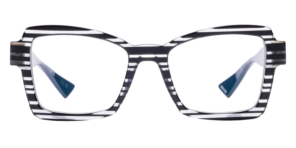 Piero Massaro® PM945 Eyeglasses PM 945 MA8 52 - Ma8 - Black Stripped