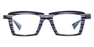 Piero Massaro® PM946 Eyeglasses PM 946 MA8 52 - Ma8 - Black Stripped