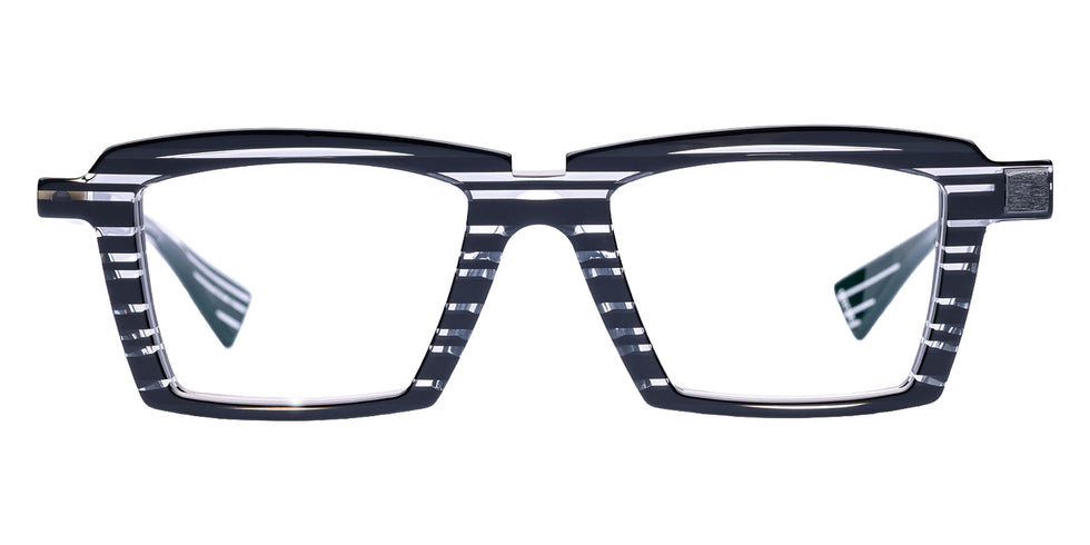 Piero Massaro® PM946 Eyeglasses PM 946 MA8 52 - Ma8 - Black Stripped