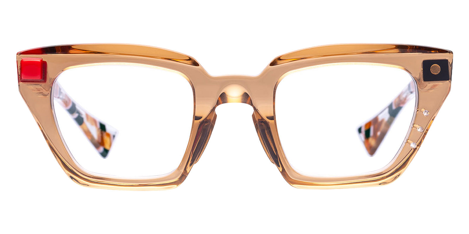 Piero Massaro® PM949 Eyeglasses PM 949 864 47 - 864 - Transparent Amber
