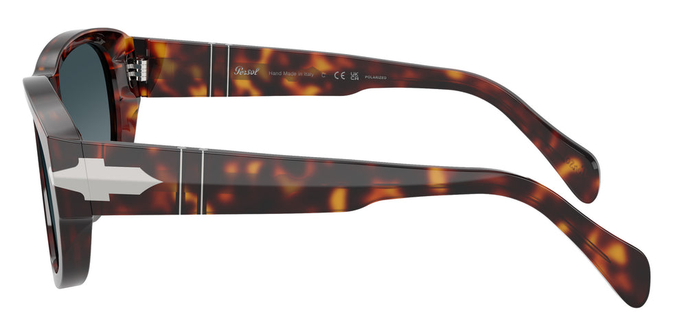 Persol® PO0050S Sunglasses PO0050S 24/S3 58 - Havana Light Blue Gradient Dar