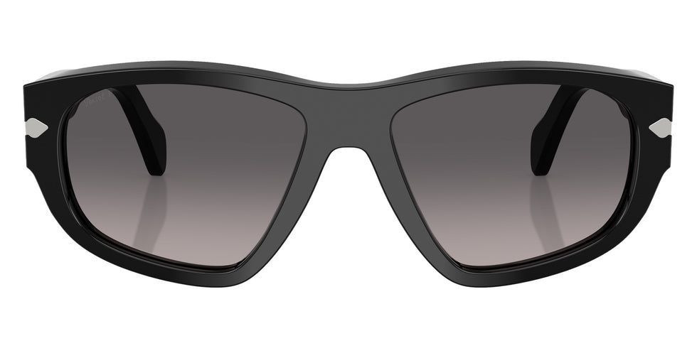 Persol® PO0050S Sunglasses PO0050S 95/M3 58 - Black Light Grey Gradient Dark