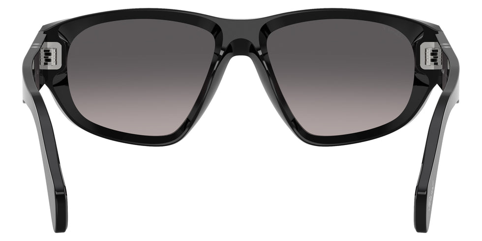 Persol® PO0050S Sunglasses PO0050S 95/M3 58 - Black Light Grey Gradient Dark