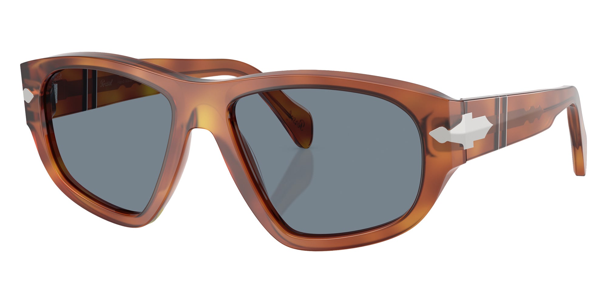 Persol® PO0050S Sunglasses PO0050S 96/56 58 - Terra Di Siena Light Blue