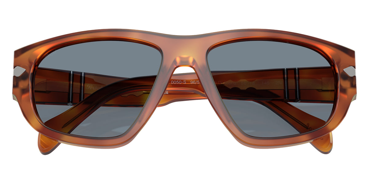 Persol® PO0050S Sunglasses PO0050S 96/56 58 - Terra Di Siena Light Blue