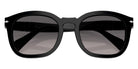 Persol® PO0082S Sunglasses PO0082S 95/M3 54 - Black Light Grey Gradient Dark