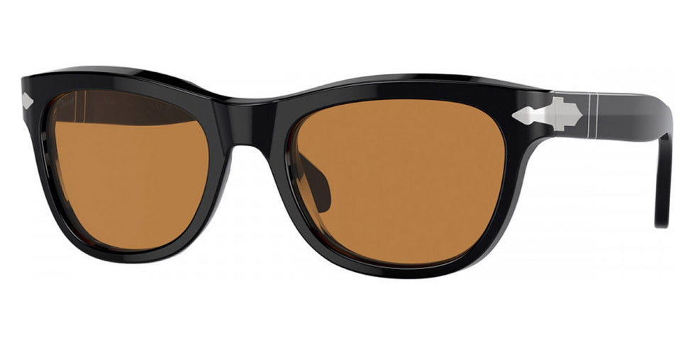 Persol® PO0086S PS PO0086S 95/53 57 - 95/53 Black / Yellow brown Sunglasses