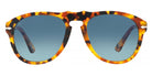 Persol® PO0649 PS PO0649 1052S3 54 - 1052S3 Madreterra / Light blue Sunglasses