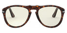 Persol® PO0649 PS PO0649 24/BL 54 - 24/BL Havana / Photochromic clear to grey with blue light filter Sunglasses