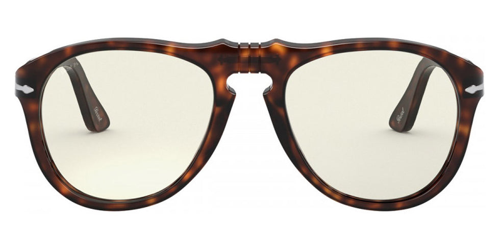 Persol® PO0649 PS PO0649 24/BL 54 - 24/BL Havana / Photochromic clear to grey with blue light filter Sunglasses