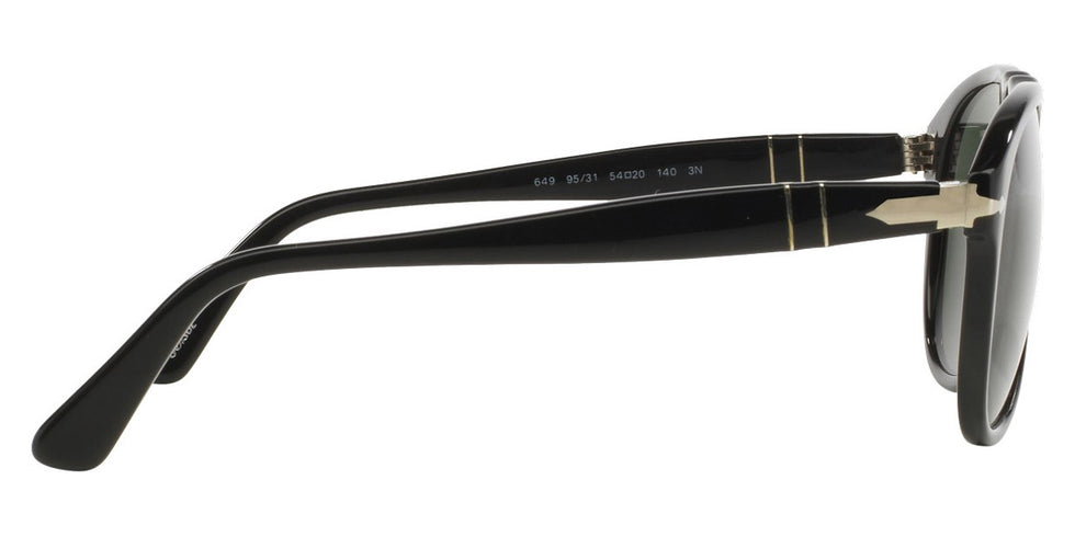 Persol® PO0649 PS PO0649 95/31 56 - 95/31 Black / Green Sunglasses