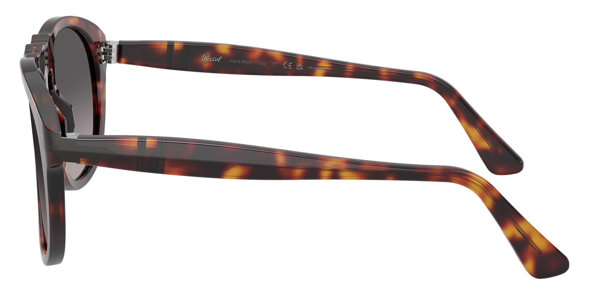Persol® PO0649NE Sunglasses PO0649NE 24/M3 56 - Havana Polar Gradient Grey